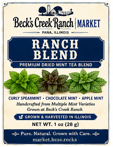 Ranch Blend front label